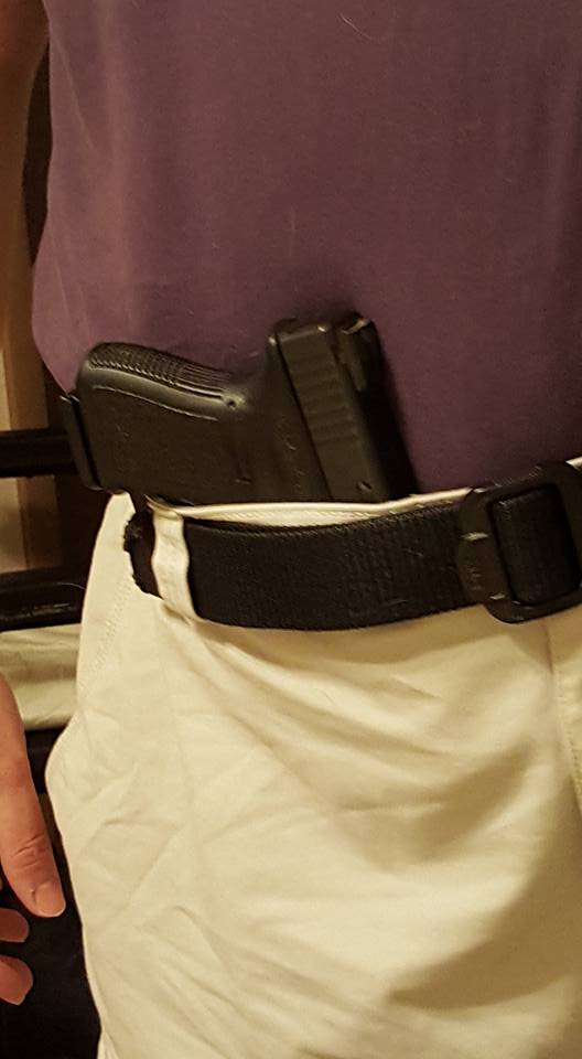Carrying Concealed Without a Holster